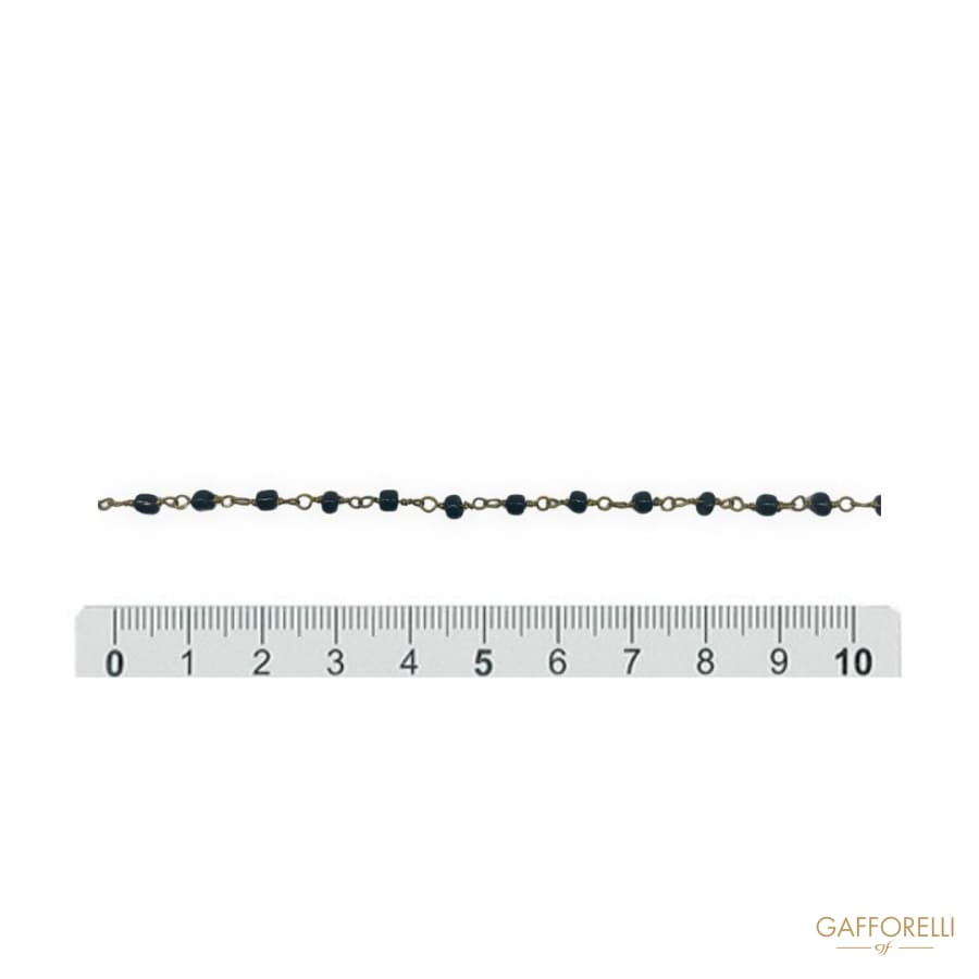 Chain with Multicolor Beads 2874 - Gafforelli Srl