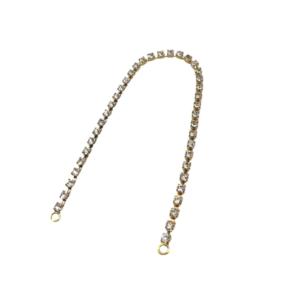 Studded Loop with Rhinestones- Art. A611 - Gafforelli Srl