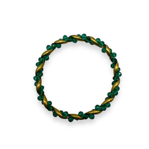 Decorative Beaded Ring- Art. A680 - Gafforelli Srl rings