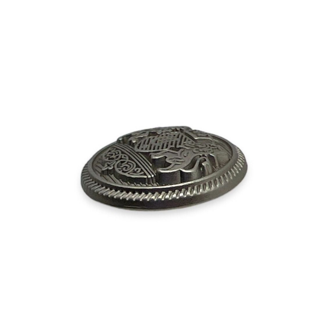 Coat of Arms Button - Art. B180 - Gafforelli Srl metal