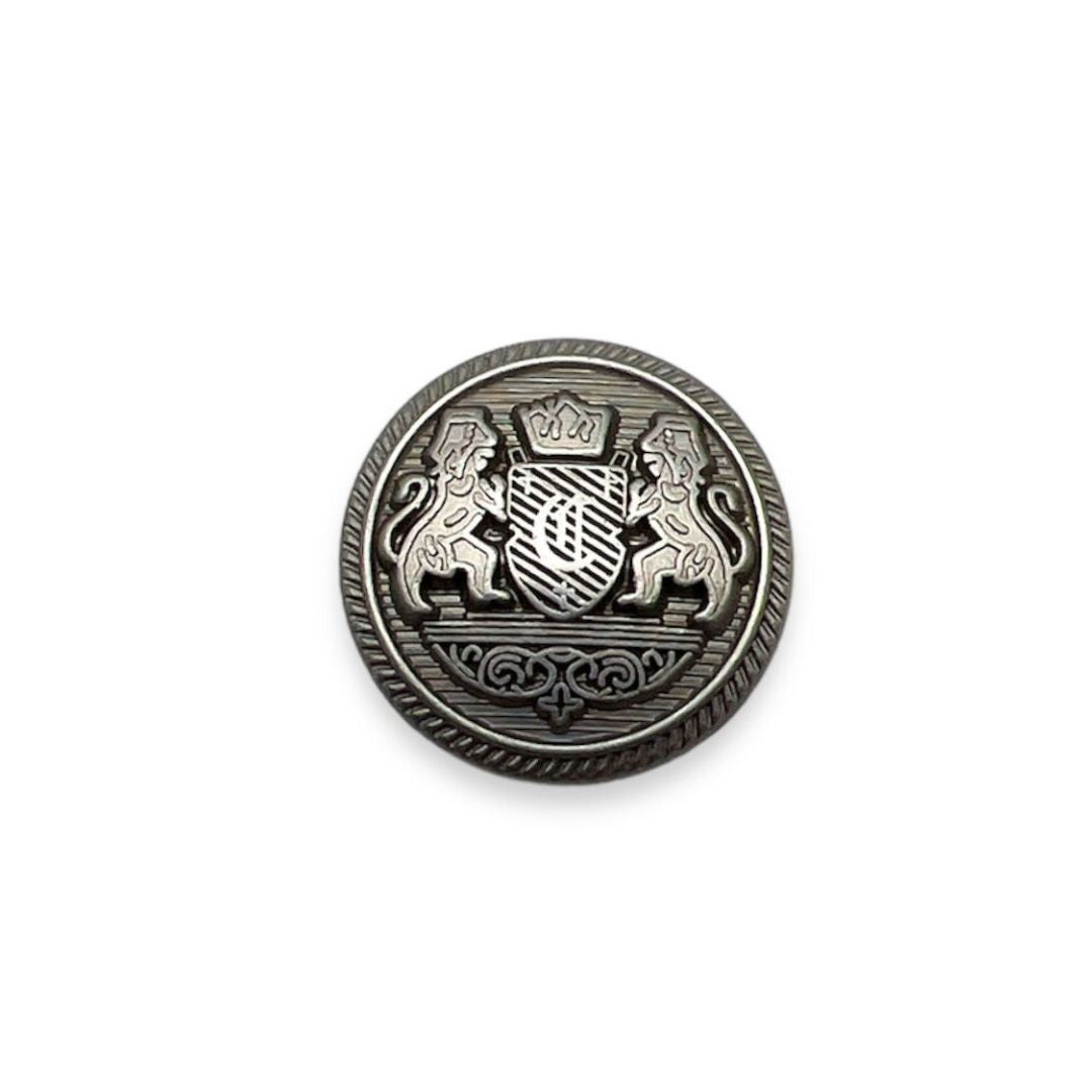 Coat of Arms Button - Art. B180 - Gafforelli Srl metal