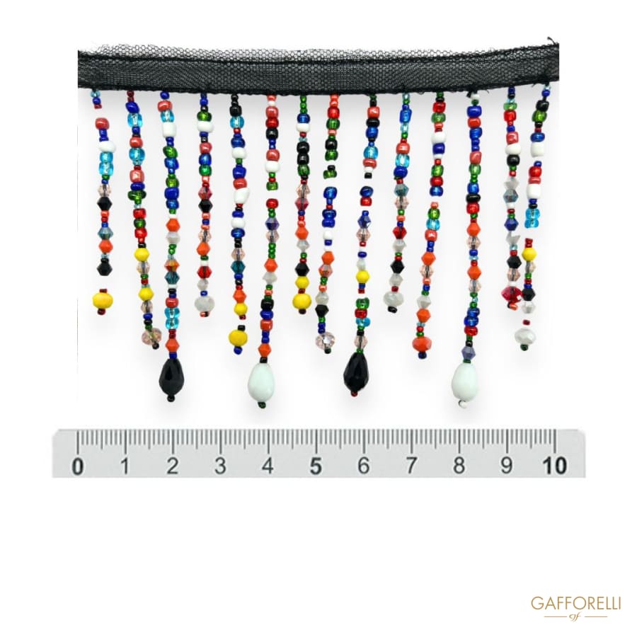 Trimmings with Hanging Bead Details H435 - Gafforelli Srl