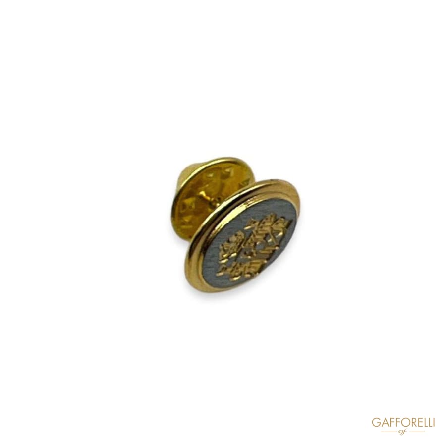 Coat of Arms Brooch U425 - Gafforelli Srl Pin men’s