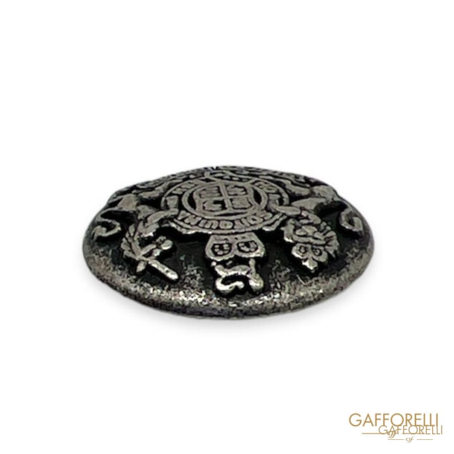 Coat of Arms Button - Art. B192 - Gafforelli Srl metal