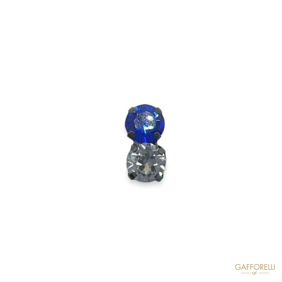 Cufflink with Bi-strass U52 Gem - Gafforelli Srl cufflings