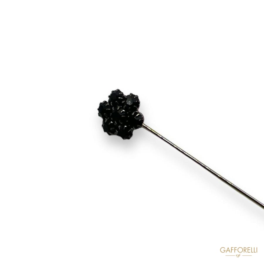 Toe Cap a Flower with Strass U114 - Gafforelli Srl Pin men’s