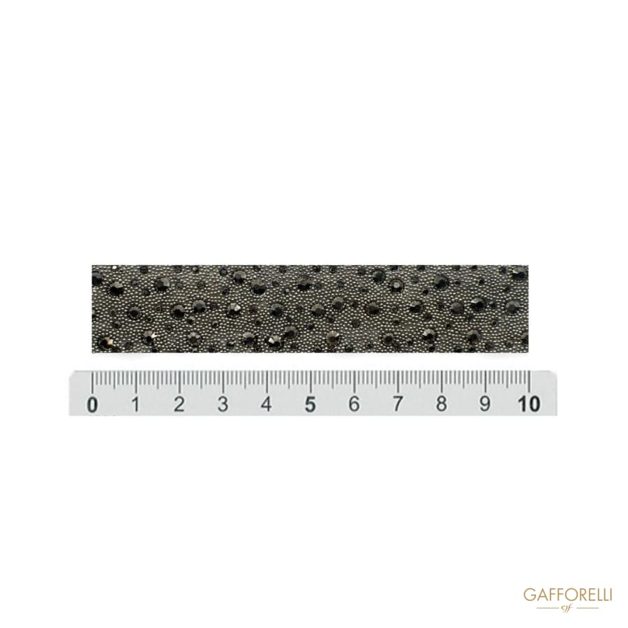 Iron-on with Metallic Rhinestones - Art. H255 - Gafforelli