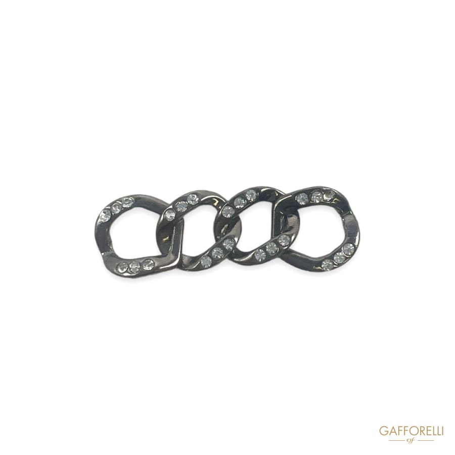 Loop with Rhinestones Art. E313 - Gafforelli Srl