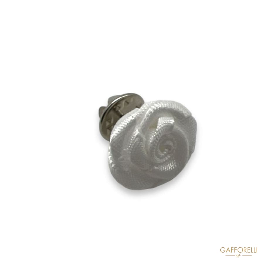 Men’s Brooch with Ribbon Rose U200 Pins - Gafforelli Srl