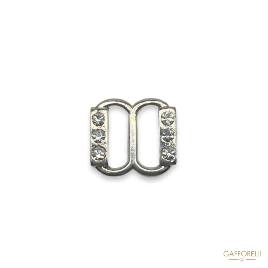 Metal Passerby with Strass Art. 5586 - Gafforelli Srl