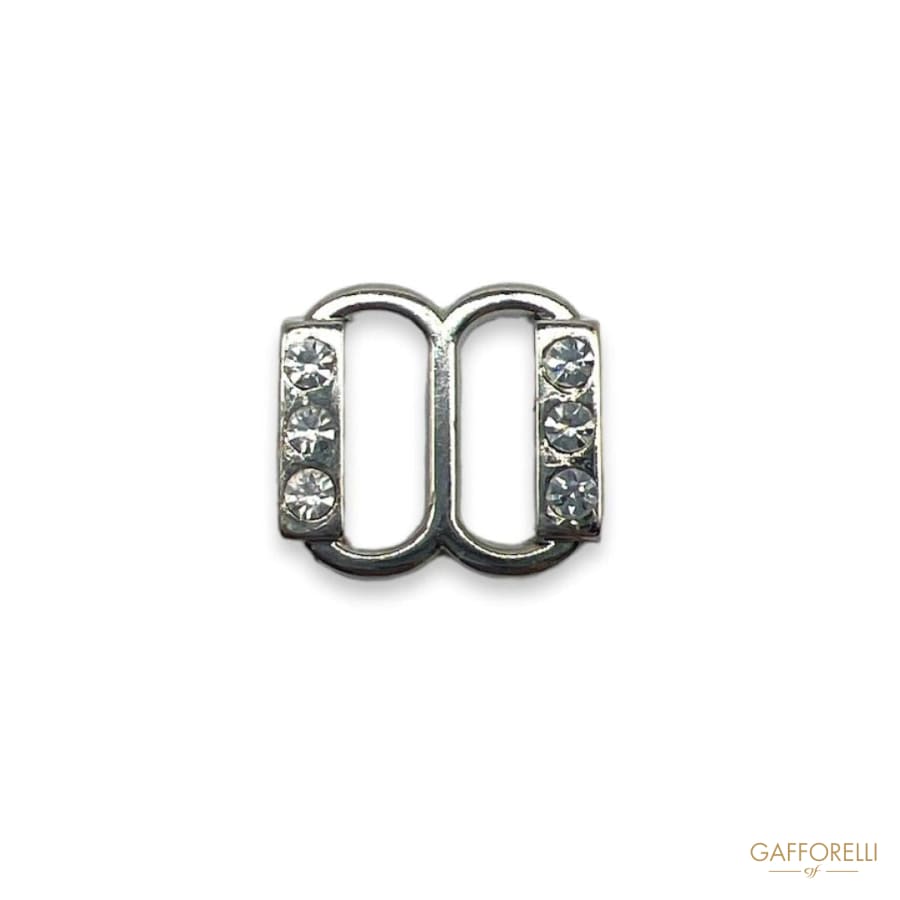 Metal Passerby with Strass Art. 5586 - Gafforelli Srl