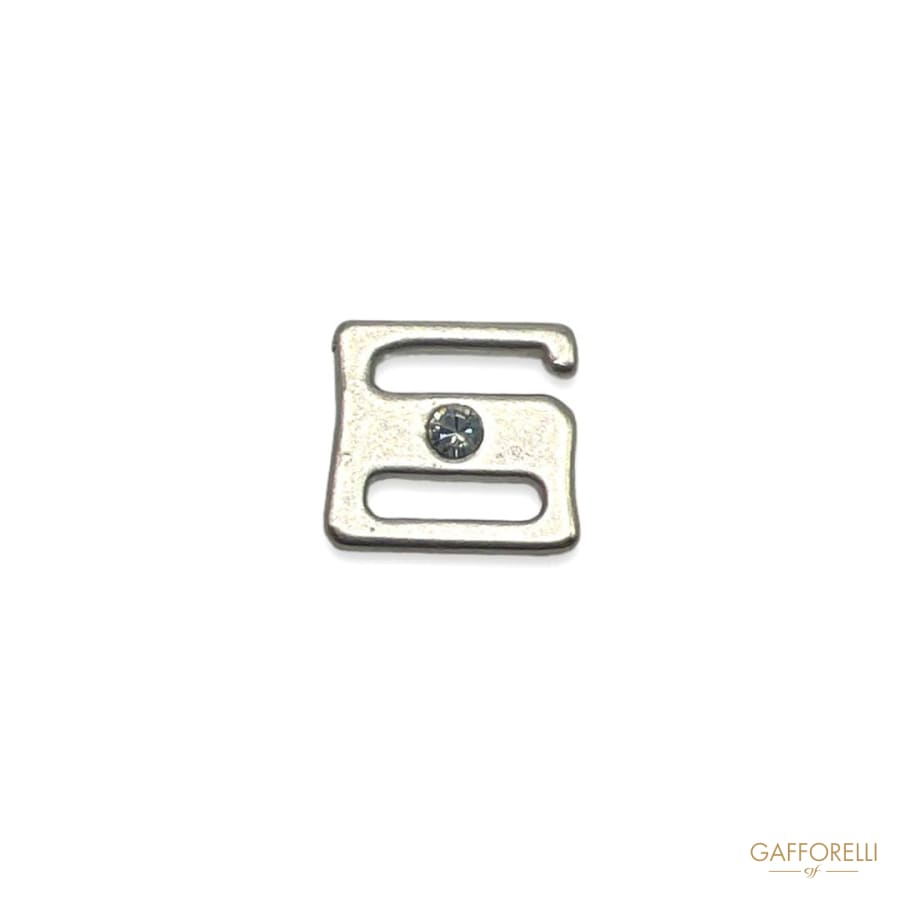 Metal Passerby with one Strass Art. 5824 - Gafforelli Srl