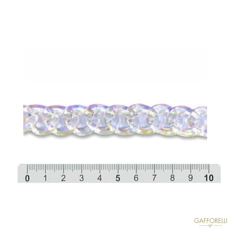 Abs Plastic Nikel Chain in Different Colors and Sizes Art.
