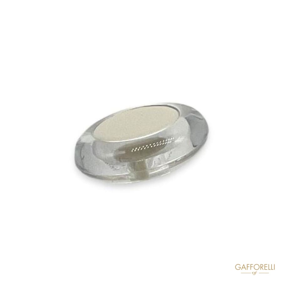 Polyester Button with Central Plate.- Art. D378