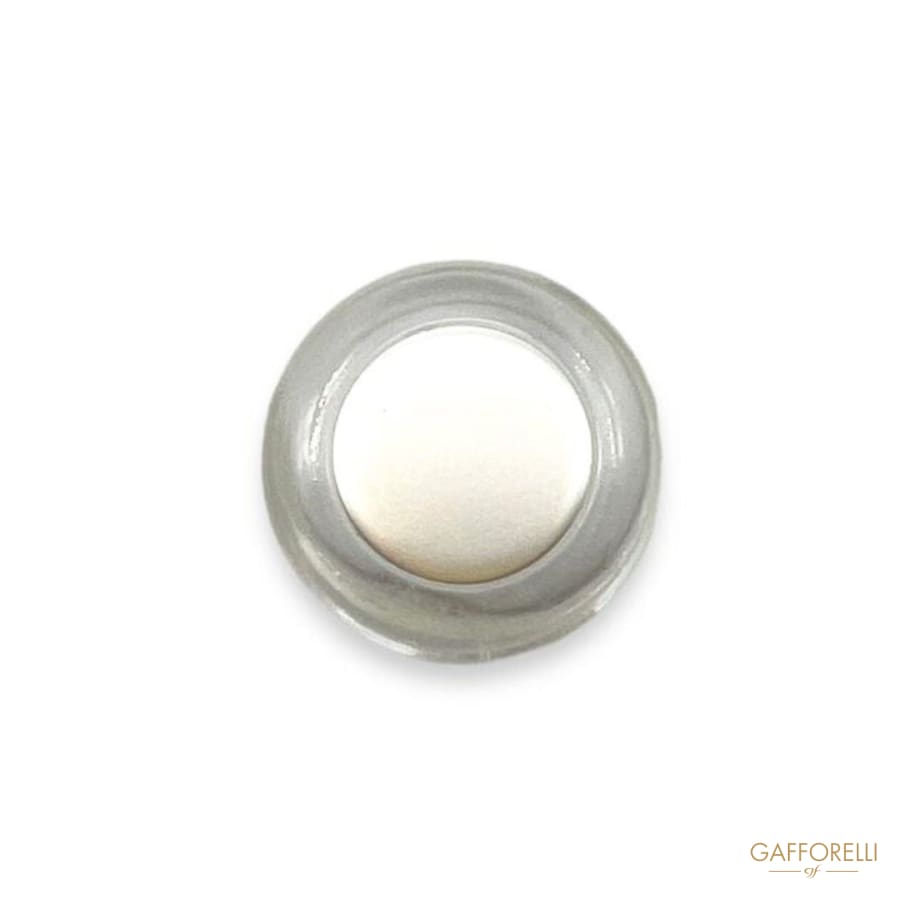 Polyester Button with Central Plate.- Art. D378