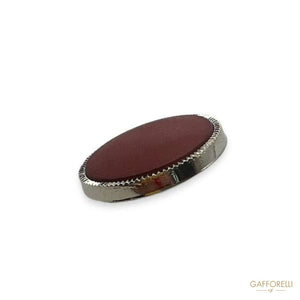 Polyester Button With Colored Central Part- Art. D377 -