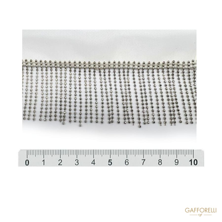 Ribbon Trimmings with Hanging Chain H251 - Gafforelli Srl