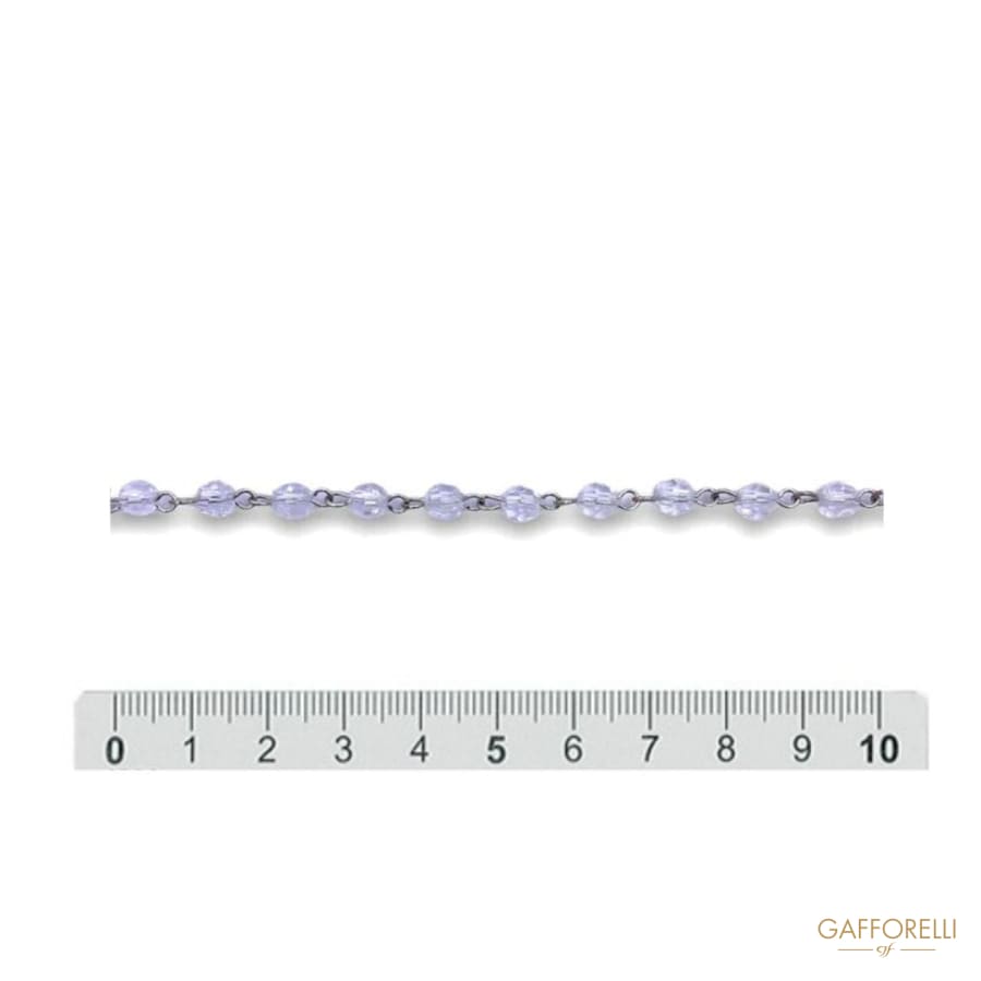 Rosary Chain With Stones 2457 - Gafforelli Srl aluminium