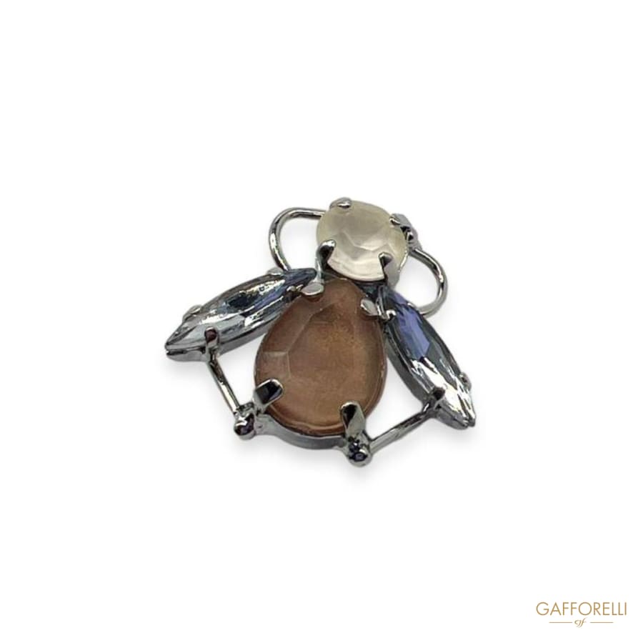 Small Bee Brooch- Art. A541 - Gafforelli Srl brooches