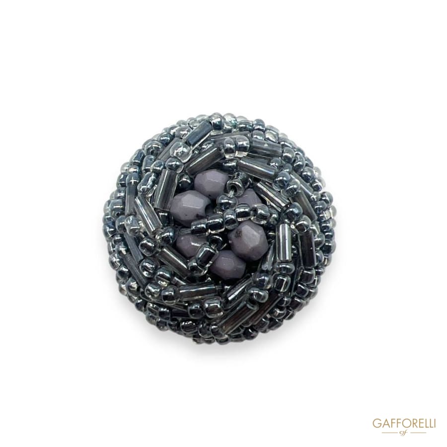 Trimmings Buttons with Beads H198 - Gafforelli Srl BEADS