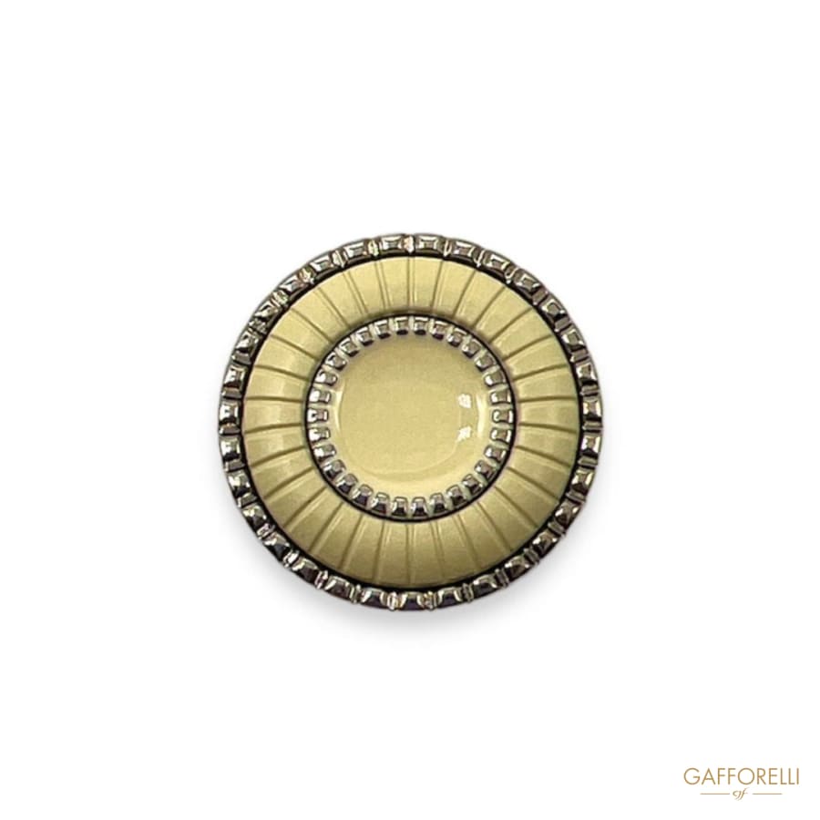 Vintage Metal Button - Art. D333 - Gafforelli Srl metal