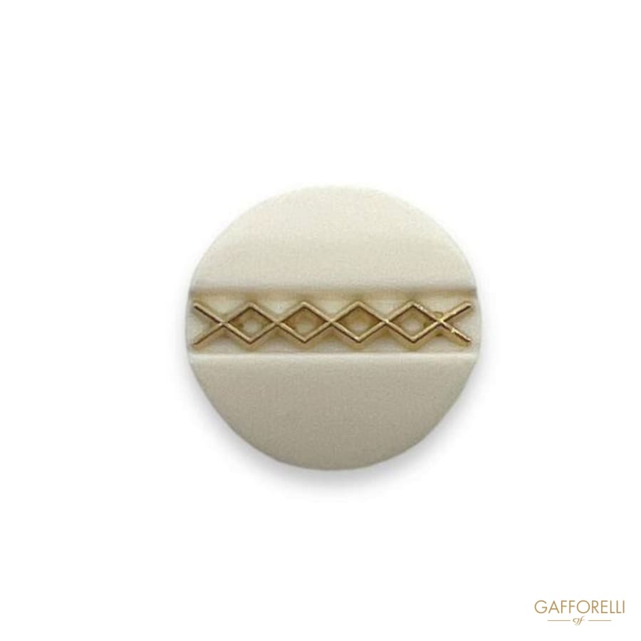 Vintage Polyester Button- Art. D384 - Gafforelli Srl