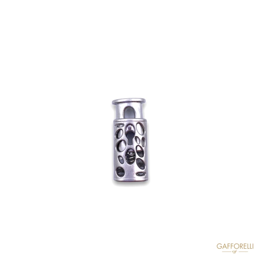 2 Hole Trafored Cord Stopper 2693 - Gafforelli Srl CLASSIC