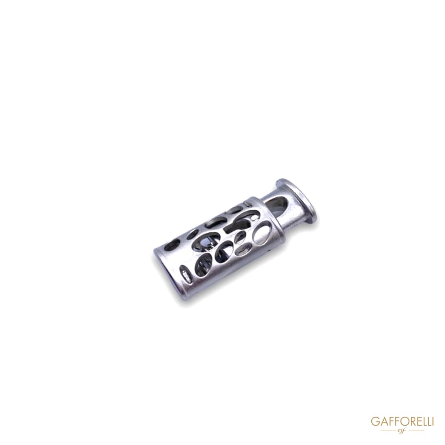 2 Hole Trafored Cord Stopper 2693 - Gafforelli Srl CLASSIC