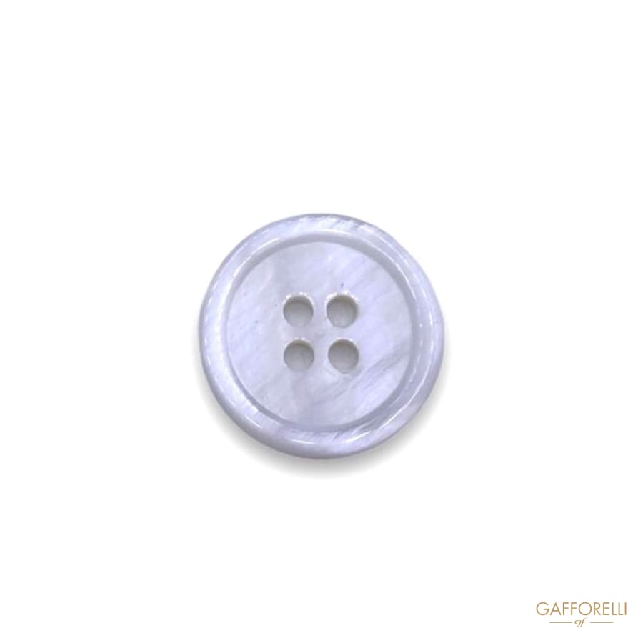 4 Holes Mother of Pearl Buttons 632 - Gafforelli Srl LIGHT