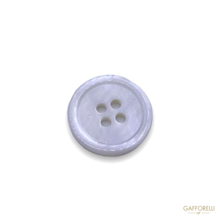 4 Holes Mother of Pearl Buttons 632 - Gafforelli Srl LIGHT
