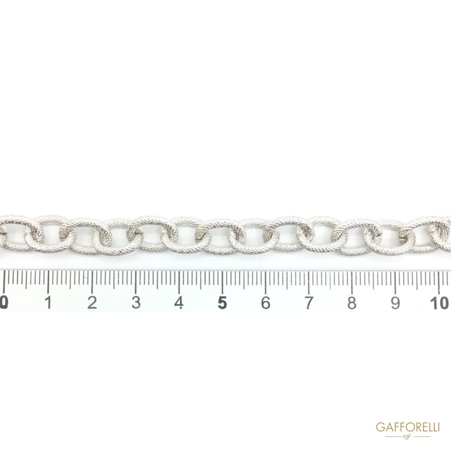 Aluminium Chain with Diamonded Trace - 2169 Gafforelli Srl