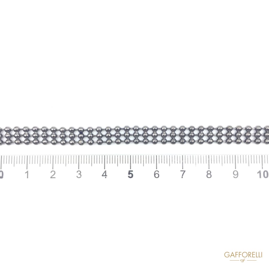 Beads Brass Chain - 3607 Gafforelli Srl brass chains