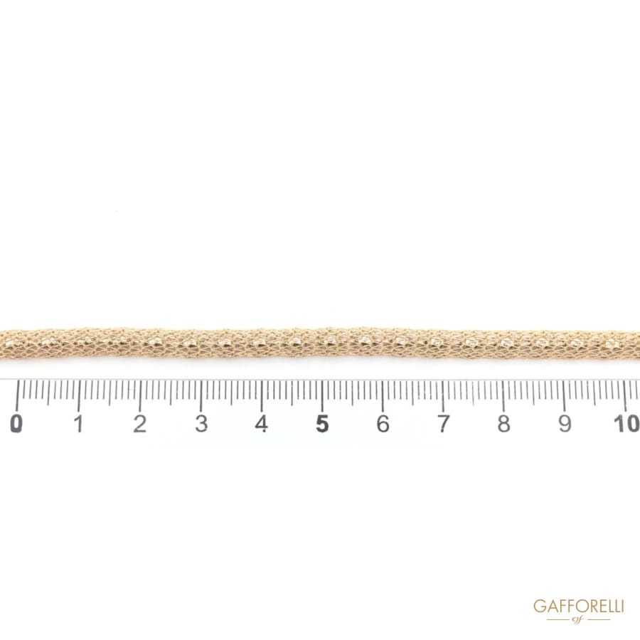 Brass Chain with Little Balls - 2356 Cat Gafforelli Srl