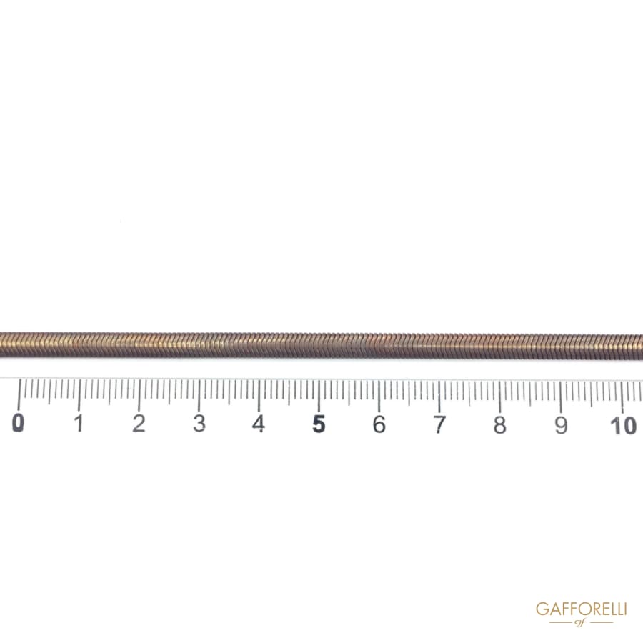 Brass Snake Chain - 0825 Gafforelli Srl brass chains
