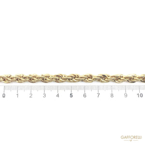 Brass Twisted Chain - 2620 Gafforelli Srl brass chains