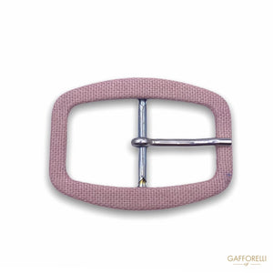 Buckle Covered In Fabric With a Flared Shape 1598-