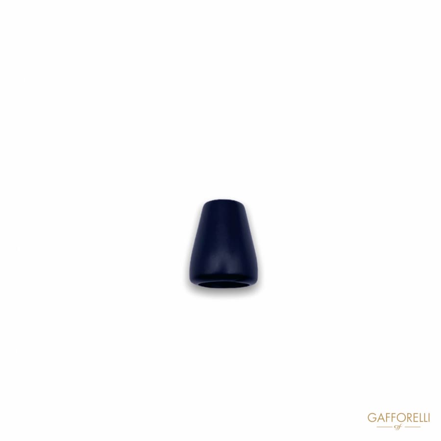 Cone Cord End in Painted Zamak E127 - Gafforelli Srl BLACK