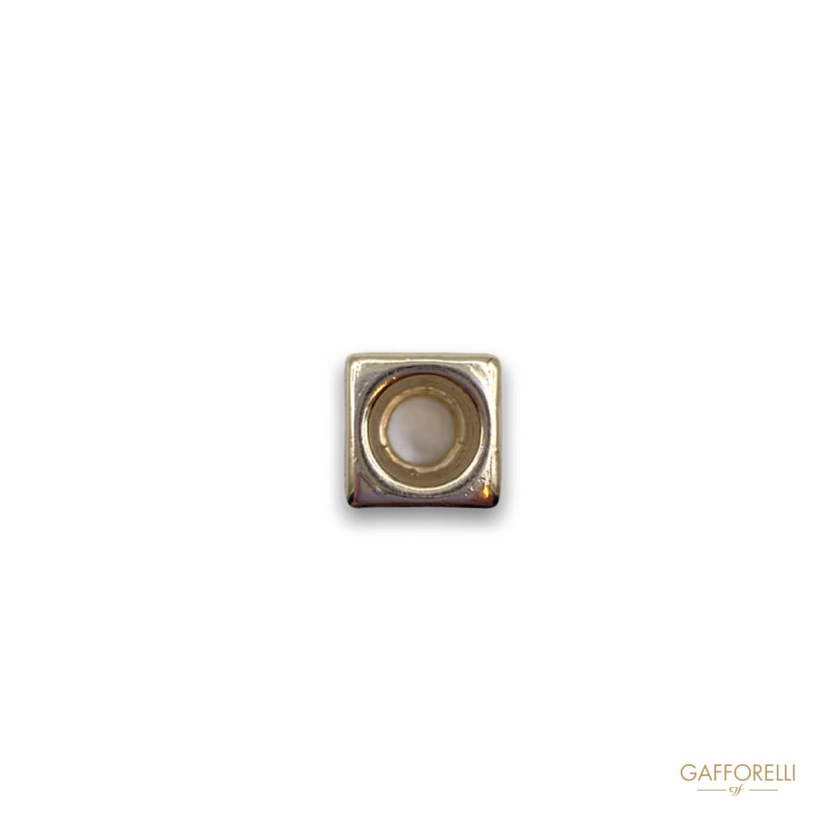 Cone Cord End with Two Gold Holes V226 - Gafforelli Srl