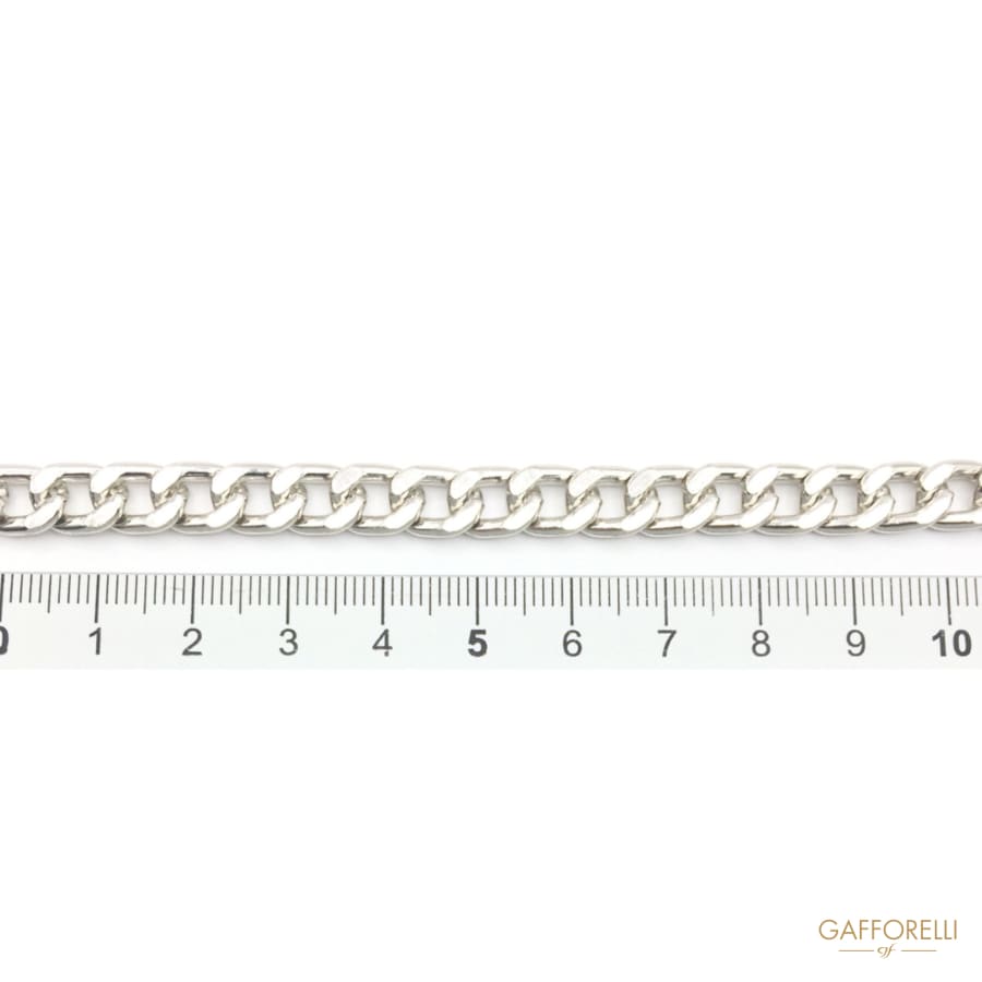 Diamonded Groumette Aluminium Chain - 0812 Gafforelli Srl