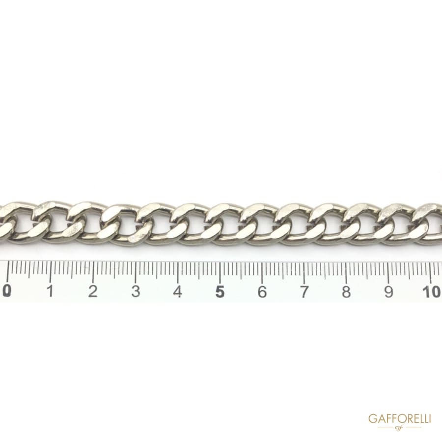 Diamonded Groumette Aluminium Chain - 0812 Gafforelli Srl