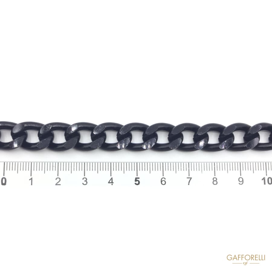 Diamonded Groumette Aluminium Chain - 2284 Gafforelli Srl