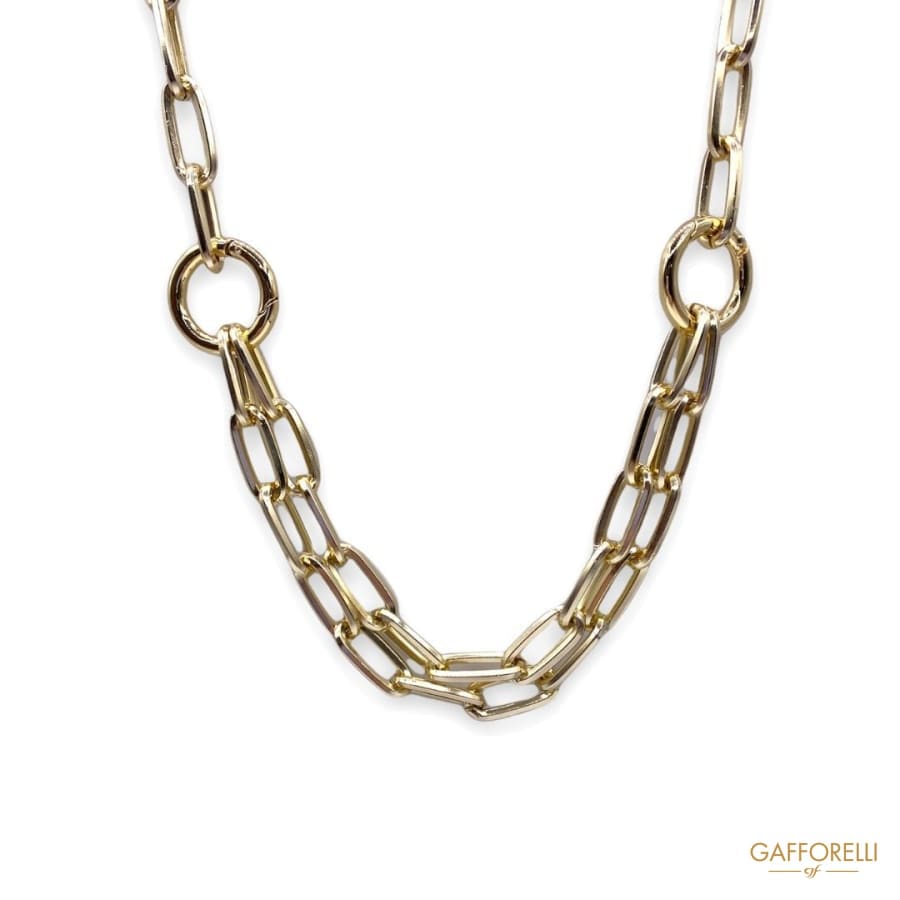 Gold Chain Necklace C287 - Gafforelli Srl Necklaces