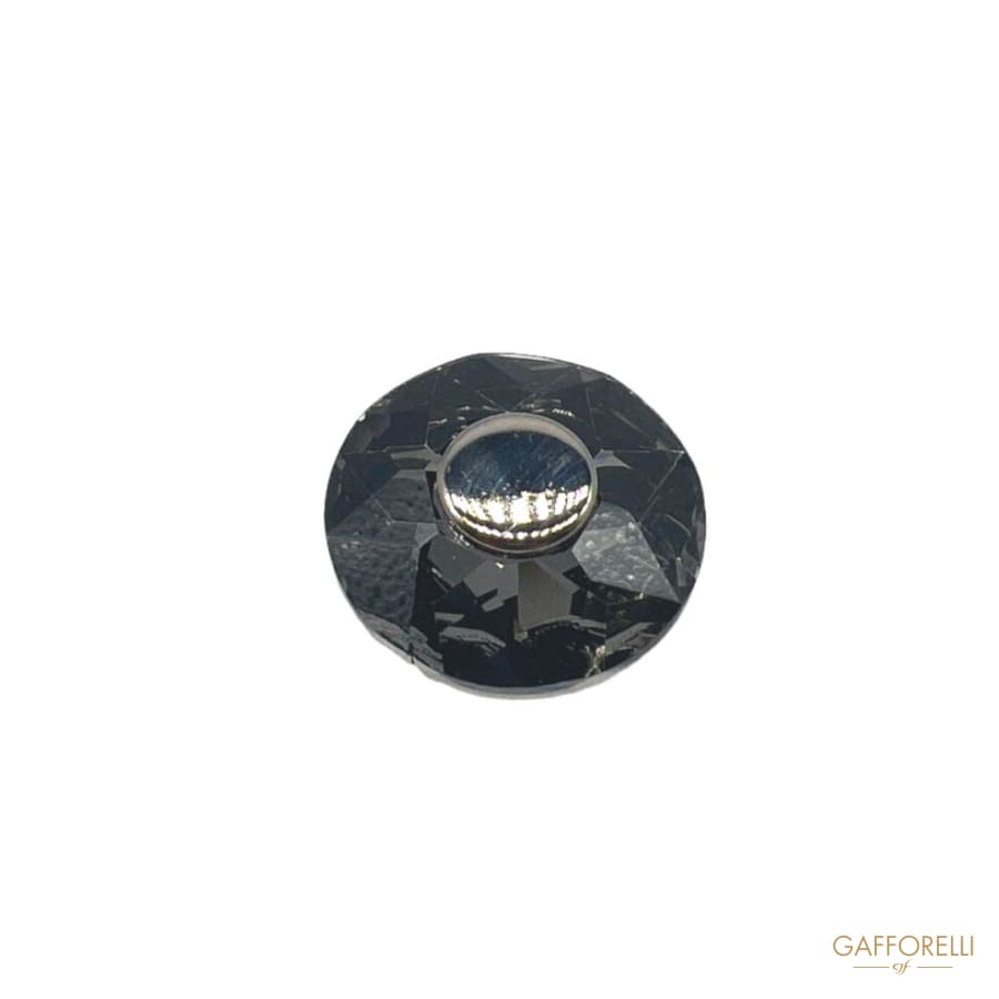 Jewel Button With Central Stud A692 - Gafforelli Srl