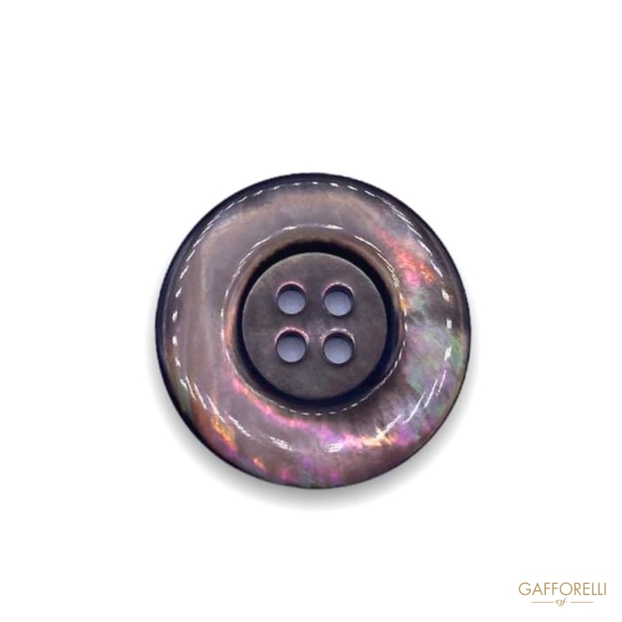 Mother of Pearl Buttons with Border 413 - Gafforelli Srl