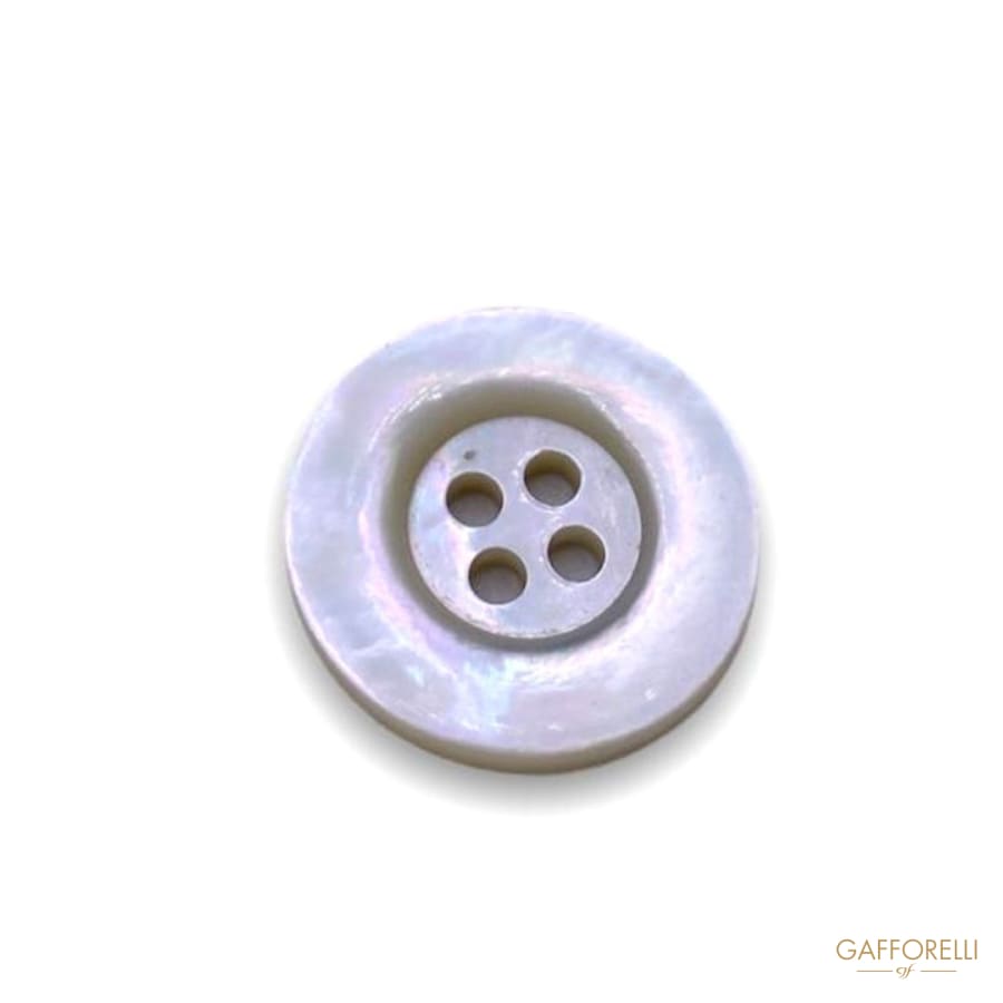 Mother of Pearl Buttons with Border 413 - Gafforelli Srl