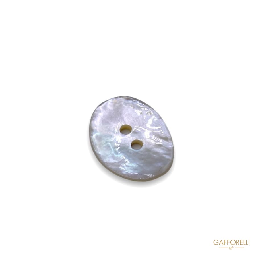 Mother of Pearl Oval Buttons 648 - Gafforelli Srl AKOYA