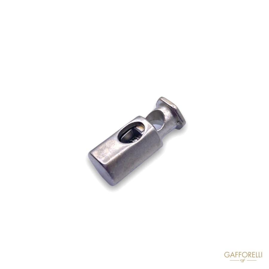 One Hole Metal Hexagonal Cord Stopper 2692 - Gafforelli Srl