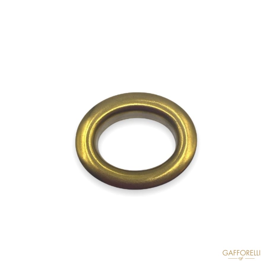 Oval Eyelet with Curved Head 2822 - Gafforelli Srl BRASS