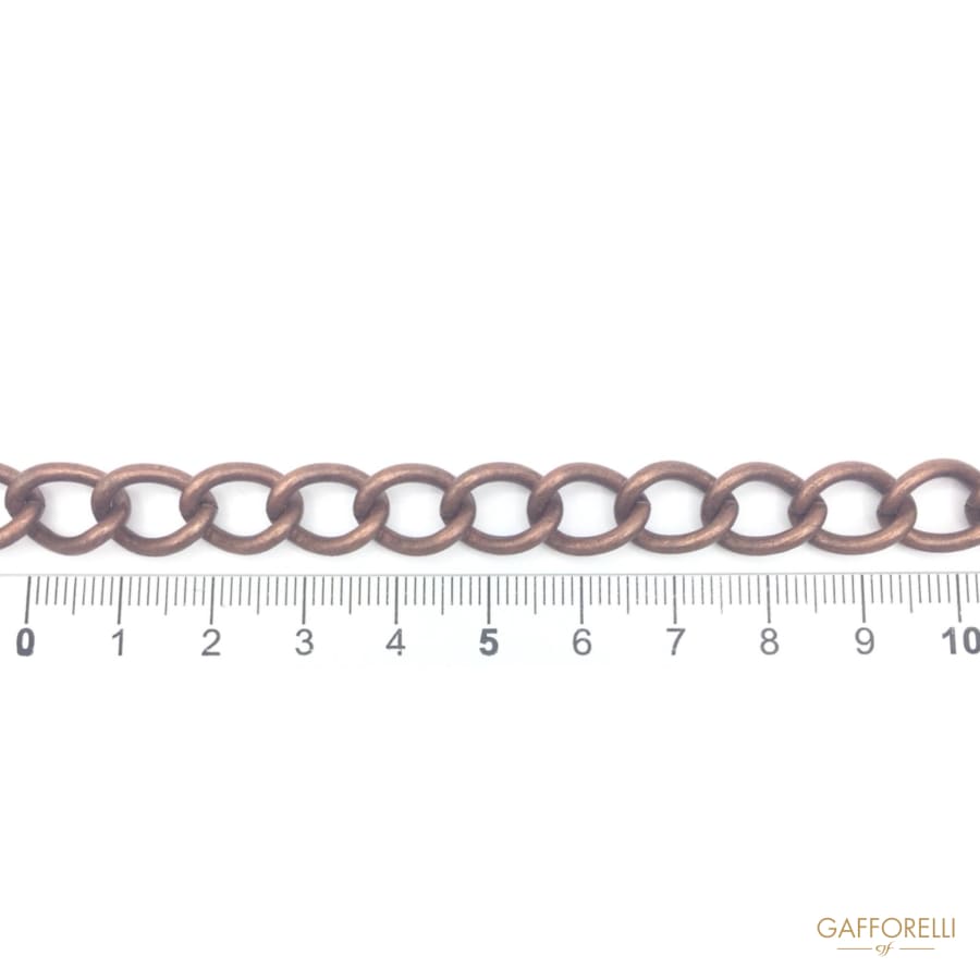 Polished Groumette Brass Chain - Art. 0807 brass chains