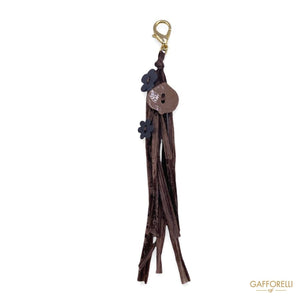 Raffia Tassel With Mother-of-pearl Details 878 Mod -